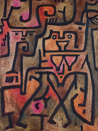 Wald-Hexen Paul Klee
